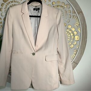 DKNY Women's Blazer in Light Cream